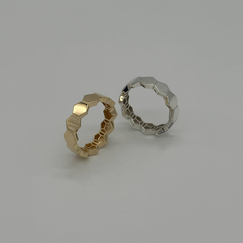 Altıgen Şık Yüzük