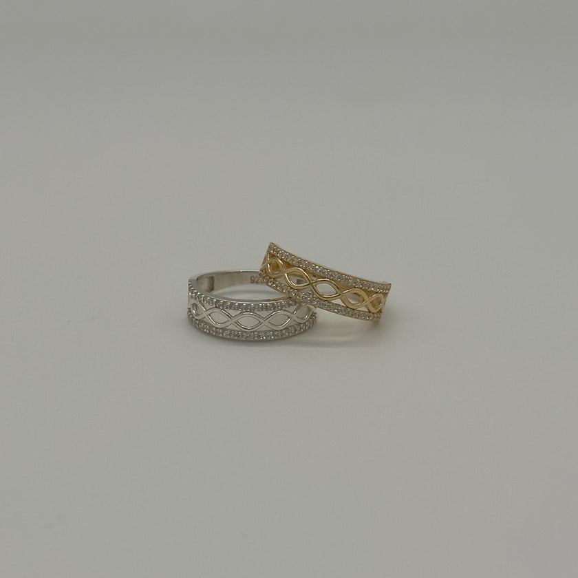 Taşlı Sonsuzluk Yüzük