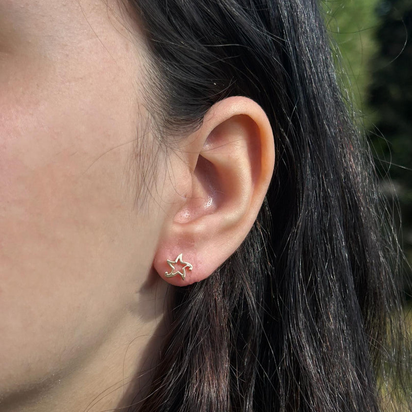 Yıldız Figürlü Küpe