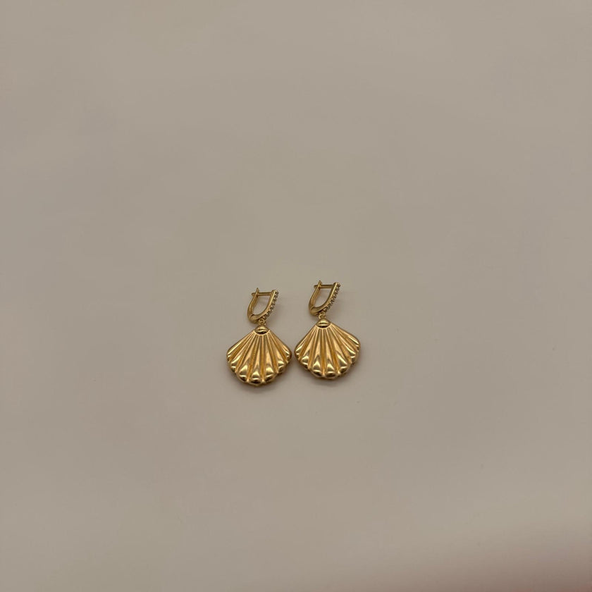 Vintage Deniz Kabuğu Küpe