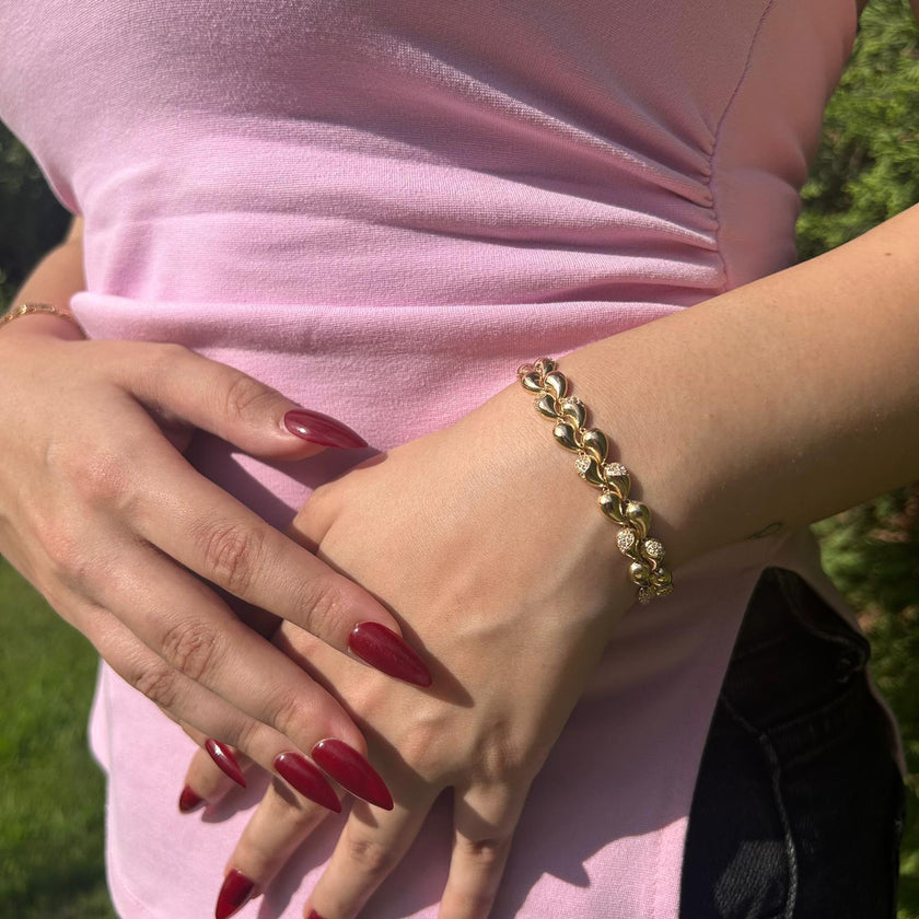 Özel Tasarım Damla Bileklik