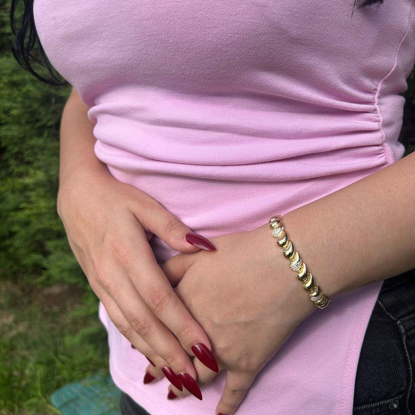 Tekli Şerit Damla Bileklik